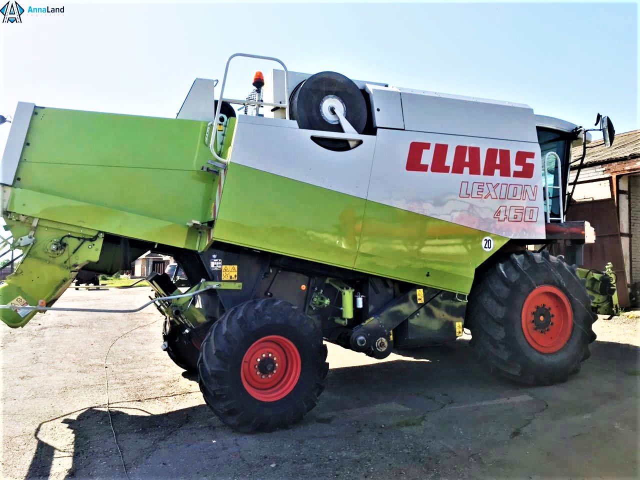 Комбайн Claas Lexion 460 - 07 - Annaland.com.ua.jpg Продаж бу сг техніки з Нідерландів